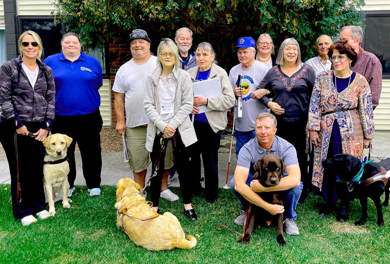 Images showing Left to Right: Lisa Chamberlain, Tina Wright, Rusty Cochrane, Rhonda Cochrane, Doug Robinson, Linda Lay, Dennis Ferestad, Jocelyn DeHaas, Todd Fahlstrom (front), Eileen Guthrie, Ernie Turner, John Snowberger, Debra Jackson