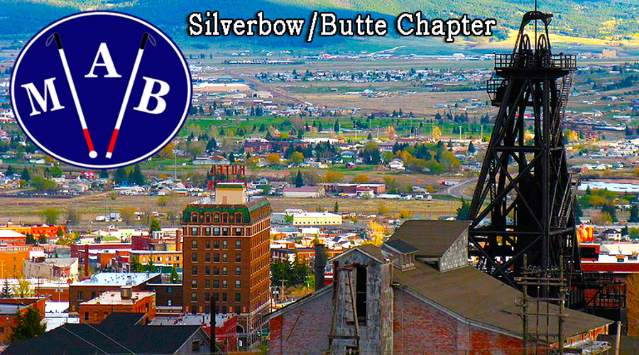 Silbow/Butte area with the MAB logo and caption, -Silverbow/Butte Chapter